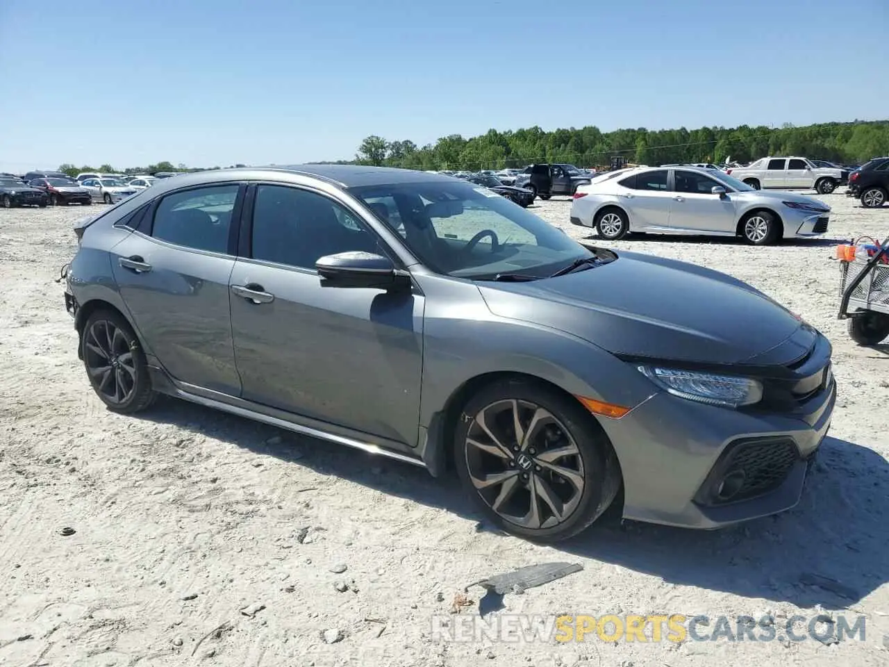 4 fotografías del automóvil dañado SHHFK7H92KU216676 HONDA CIVIC 2019