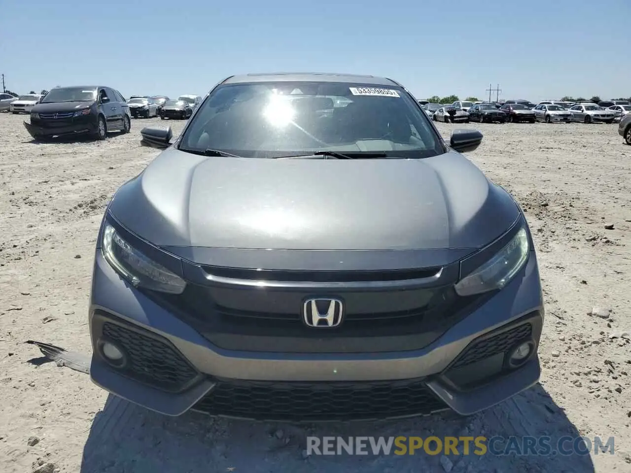 5 fotografías del automóvil dañado SHHFK7H92KU216676 HONDA CIVIC 2019