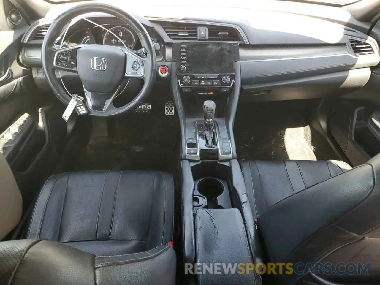 8 fotografías del automóvil dañado SHHFK7H92KU216676 HONDA CIVIC 2019