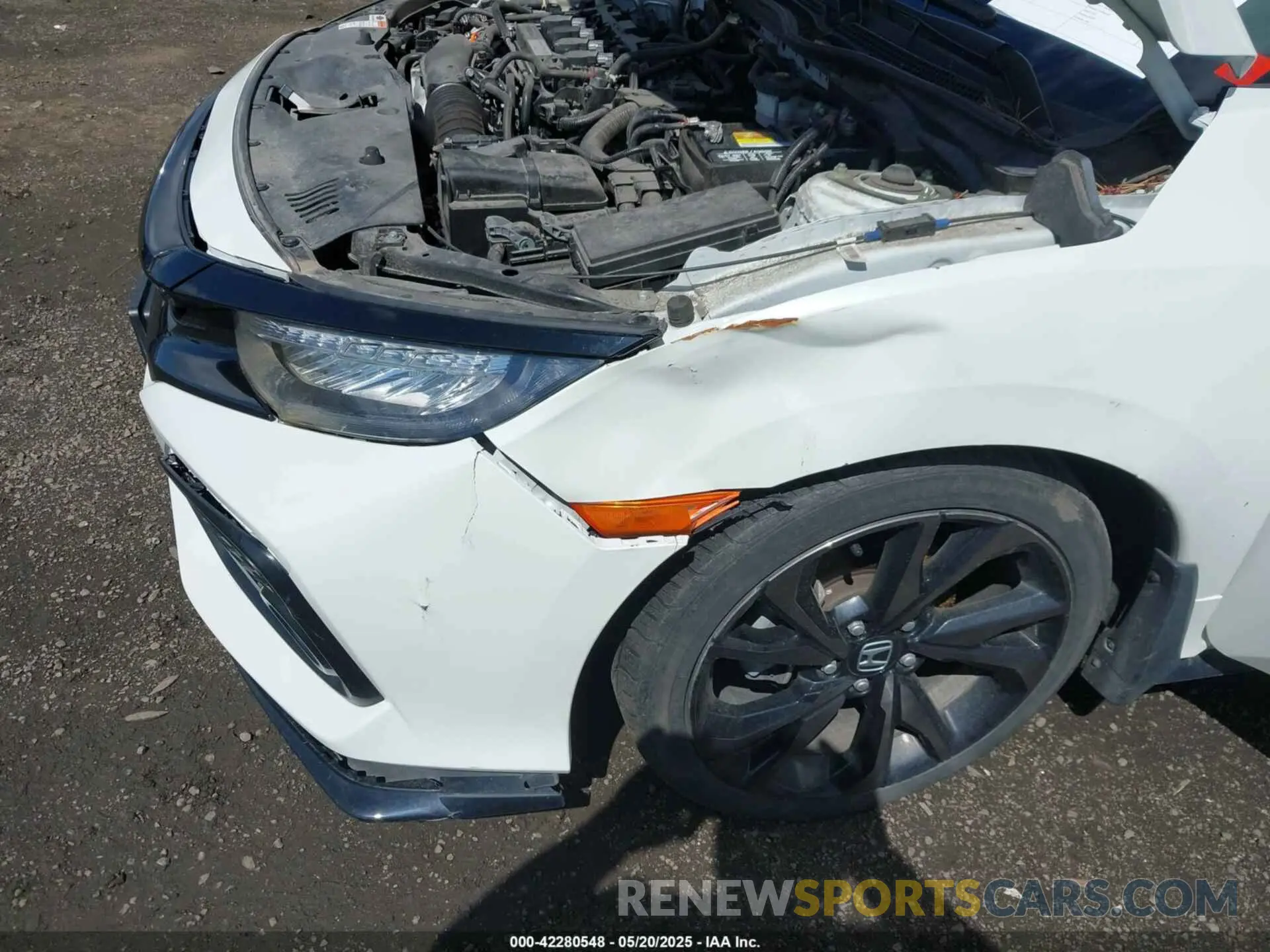 6 fotografías del automóvil dañado SHHFK7H92KU415680 HONDA CIVIC 2019