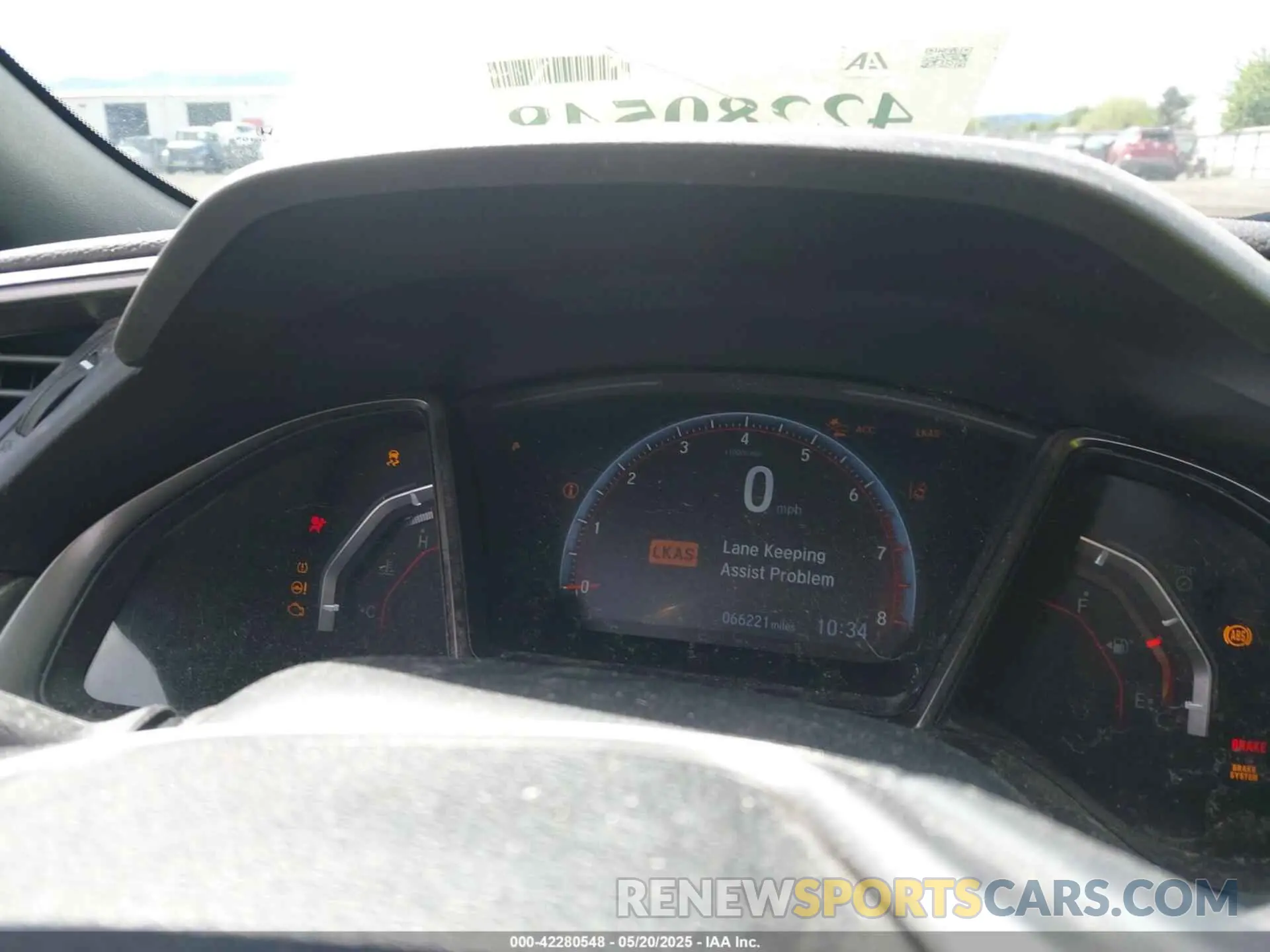 7 fotografías del automóvil dañado SHHFK7H92KU415680 HONDA CIVIC 2019