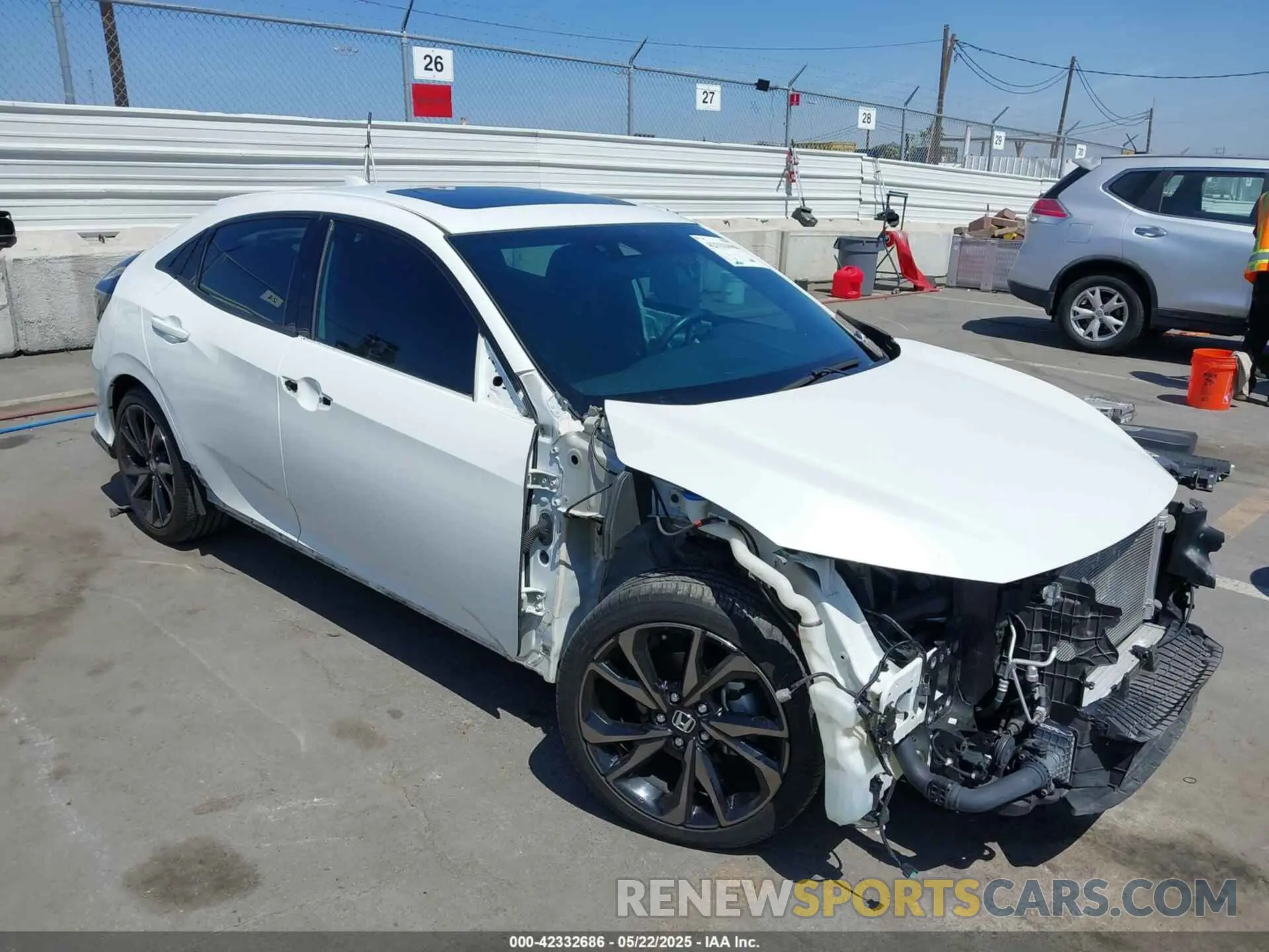 1 fotografías del automóvil dañado SHHFK7H93KU404445 HONDA CIVIC 2019
