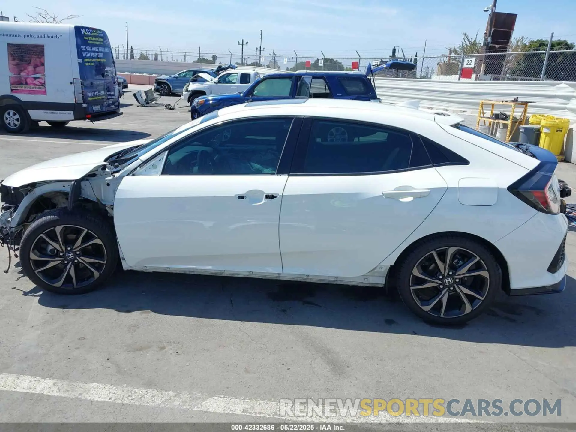15 fotografías del automóvil dañado SHHFK7H93KU404445 HONDA CIVIC 2019