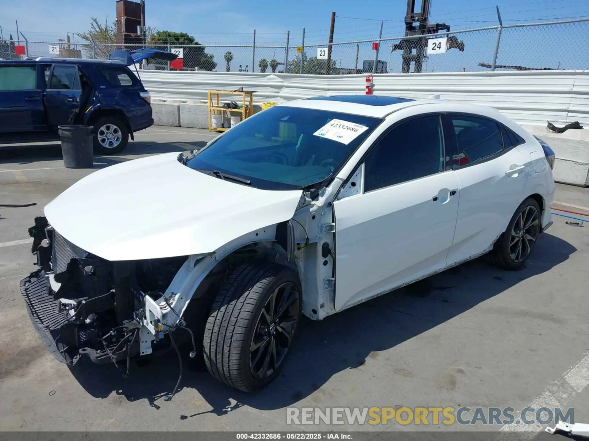 2 fotografías del automóvil dañado SHHFK7H93KU404445 HONDA CIVIC 2019