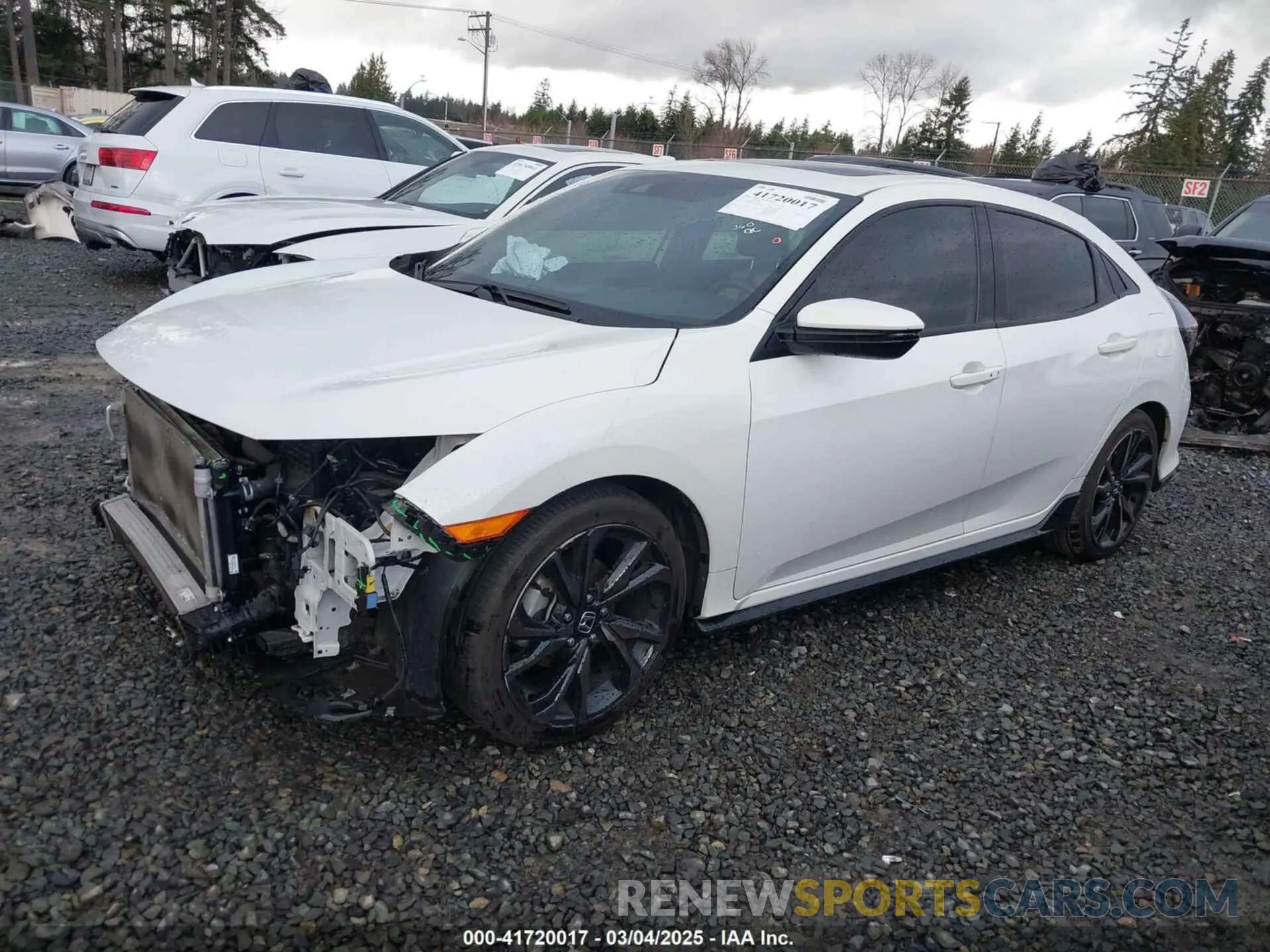 2 fotografías del automóvil dañado SHHFK7H94KU415681 HONDA CIVIC 2019