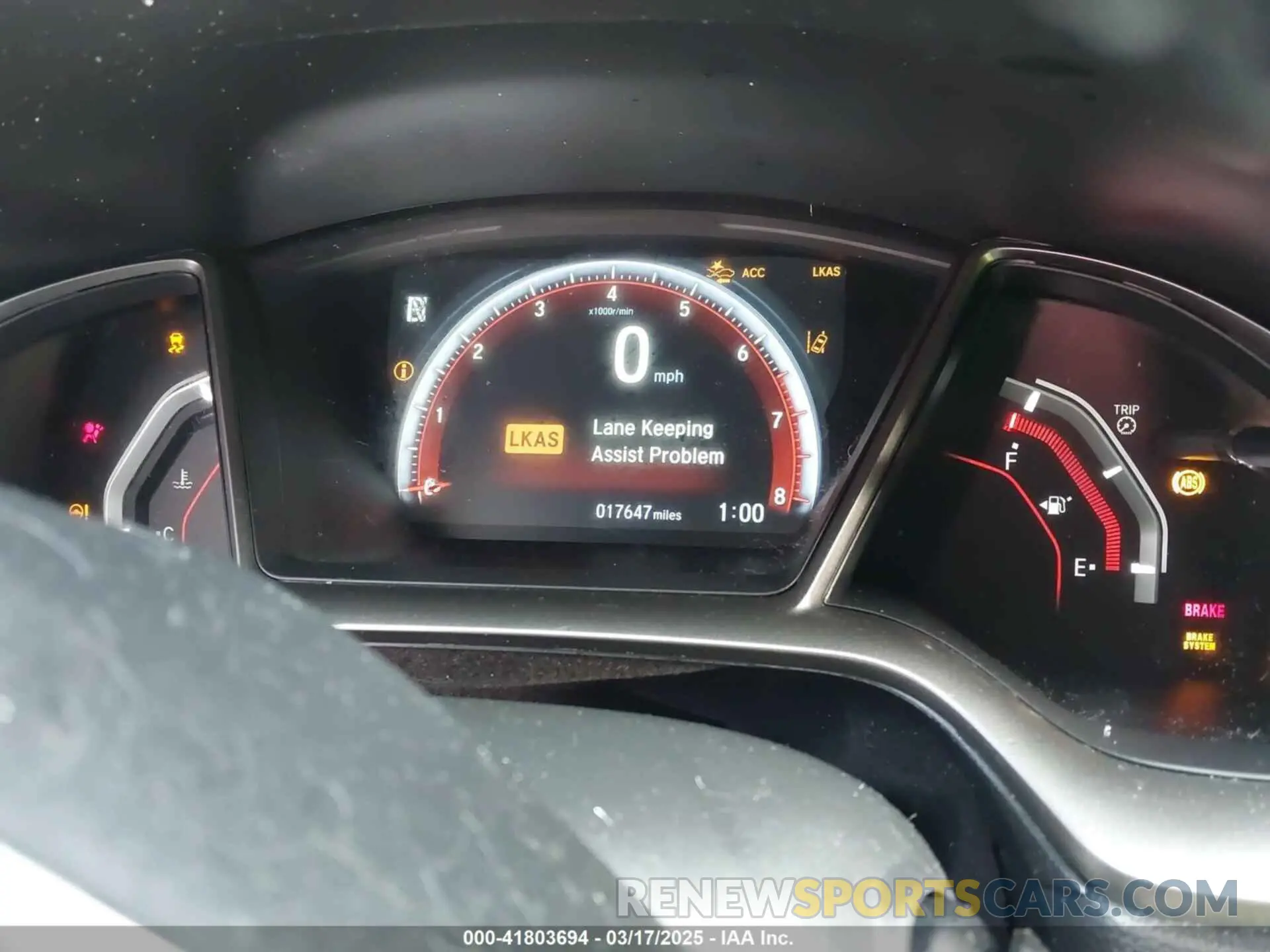 7 fotografías del automóvil dañado SHHFK7H98KU408264 HONDA CIVIC 2019