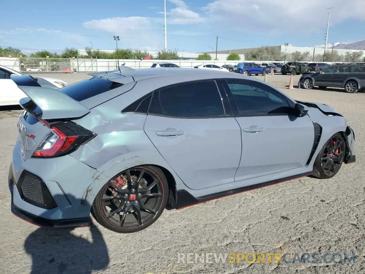 3 fotografías del automóvil dañado SHHFK8G72KU204808 HONDA CIVIC 2019