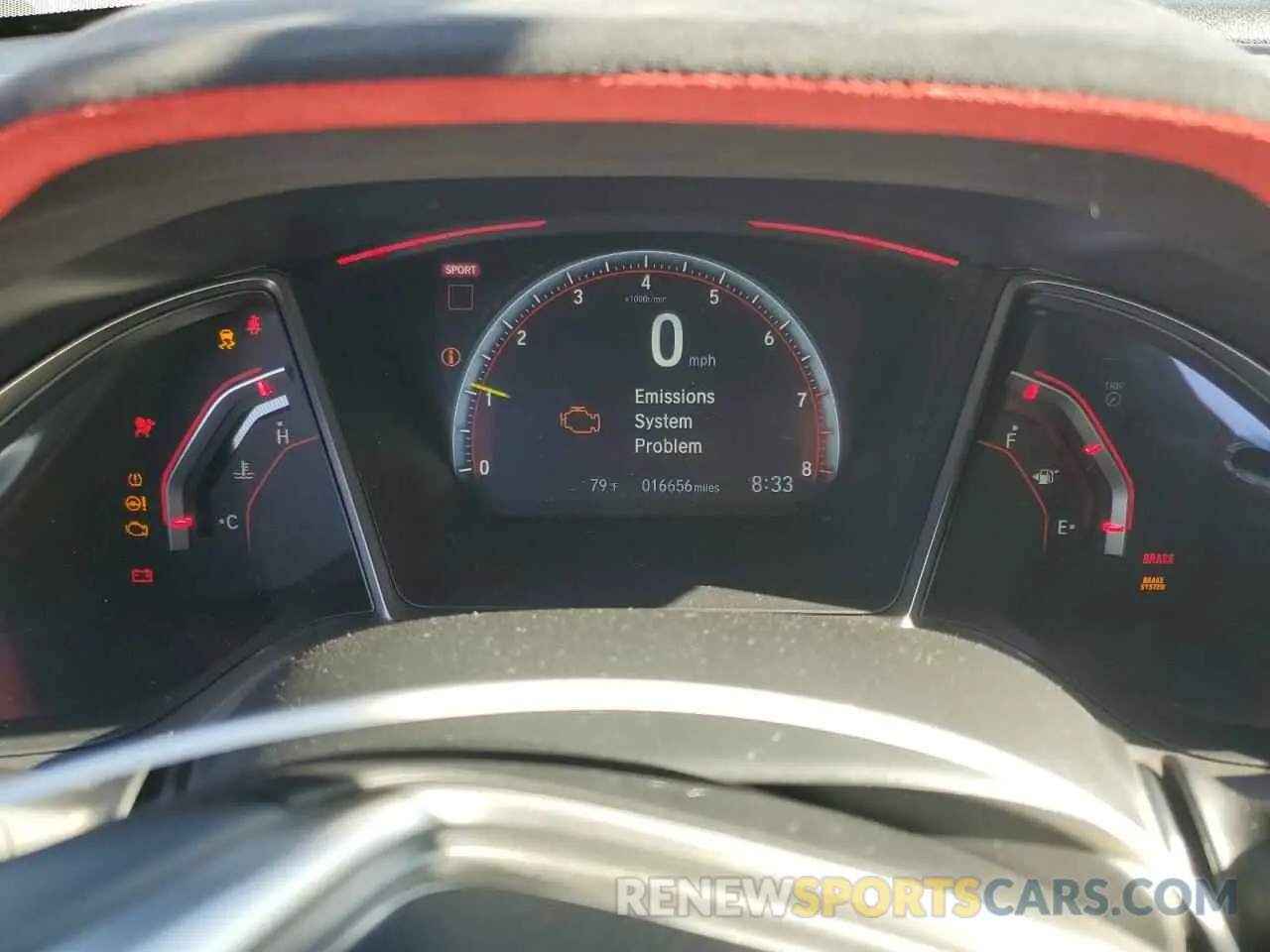 9 fotografías del automóvil dañado SHHFK8G72KU204808 HONDA CIVIC 2019