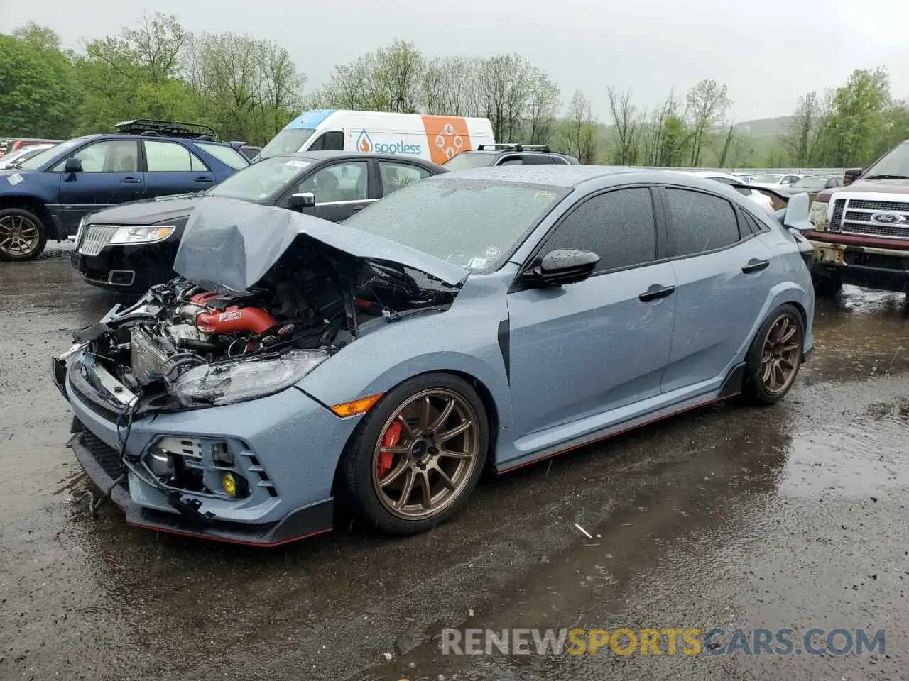 1 fotografías del automóvil dañado SHHFK8G77KU206067 HONDA CIVIC 2019