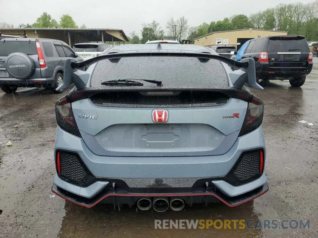 6 fotografías del automóvil dañado SHHFK8G77KU206067 HONDA CIVIC 2019