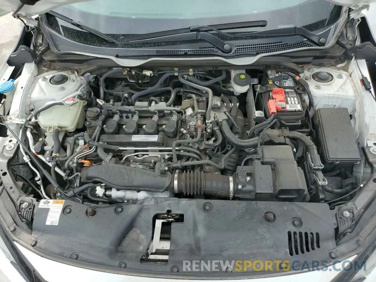 11 fotografías del automóvil dañado 19XFC1F30LE006546 HONDA CIVIC 2020