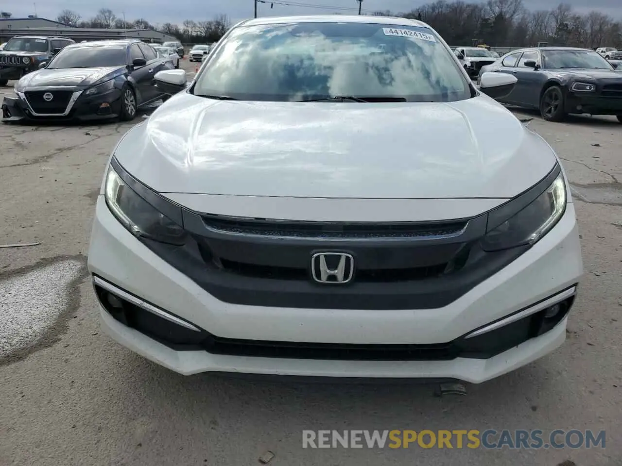 5 fotografías del automóvil dañado 19XFC1F30LE006546 HONDA CIVIC 2020