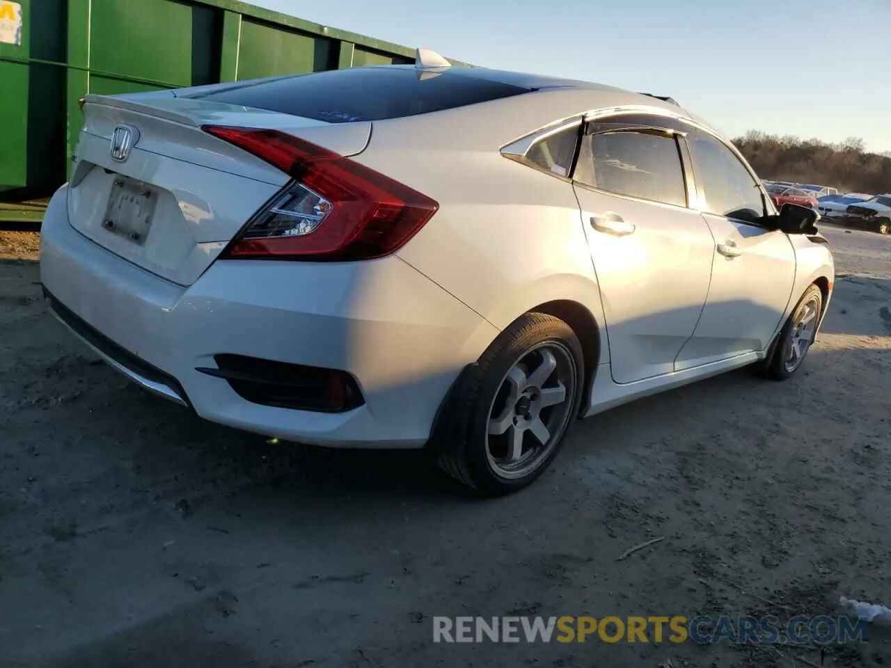 3 fotografías del automóvil dañado 19XFC1F30LE010788 HONDA CIVIC 2020