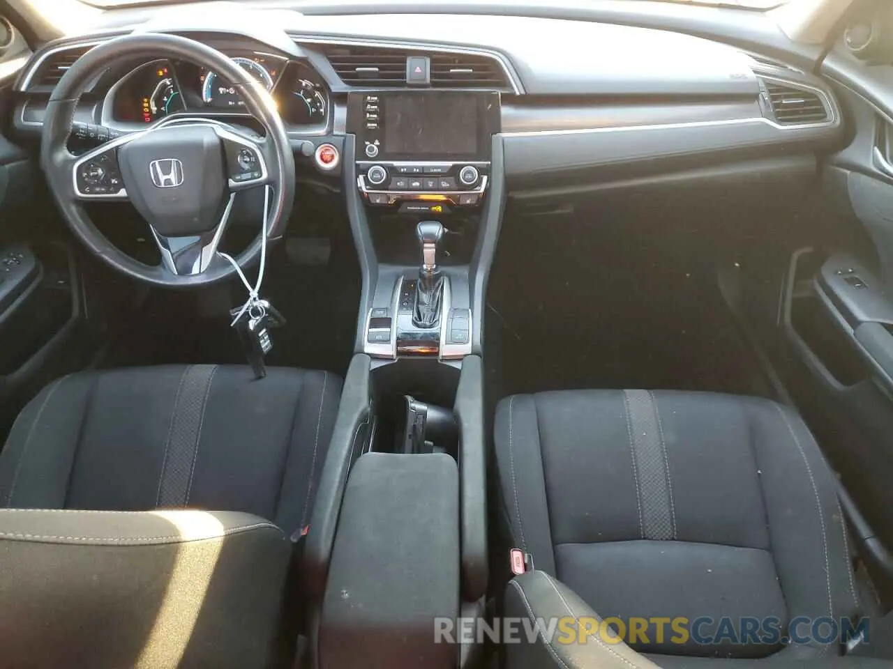 8 fotografías del automóvil dañado 19XFC1F30LE010788 HONDA CIVIC 2020
