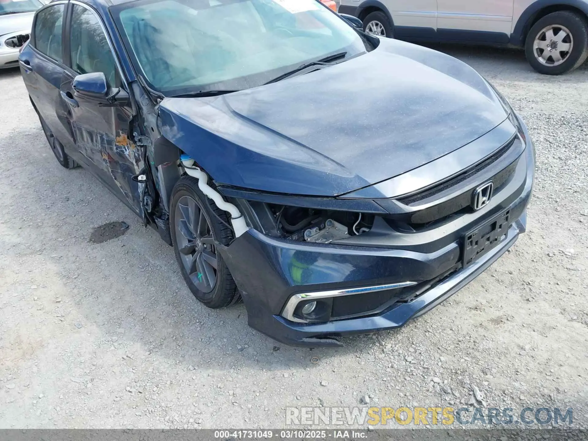 17 fotografías del automóvil dañado 19XFC1F30LE022357 HONDA CIVIC 2020