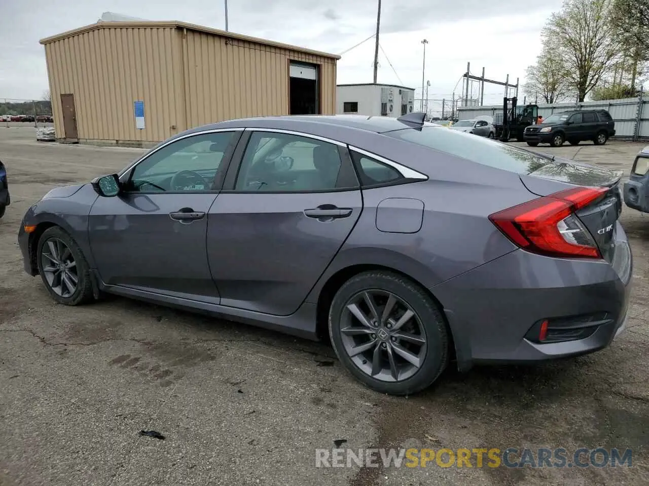 2 fotografías del automóvil dañado 19XFC1F30LE023864 HONDA CIVIC 2020