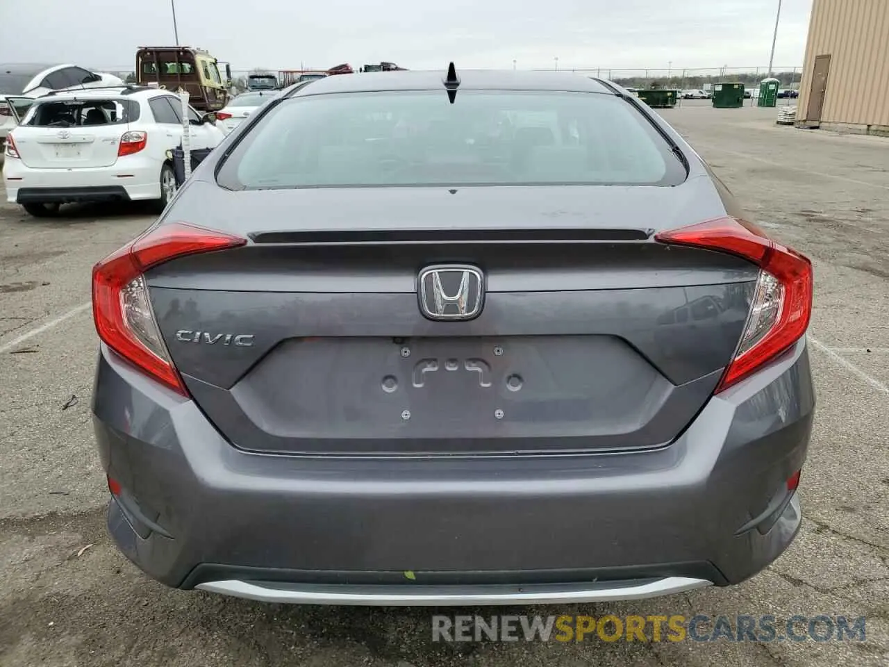 6 fotografías del automóvil dañado 19XFC1F30LE023864 HONDA CIVIC 2020