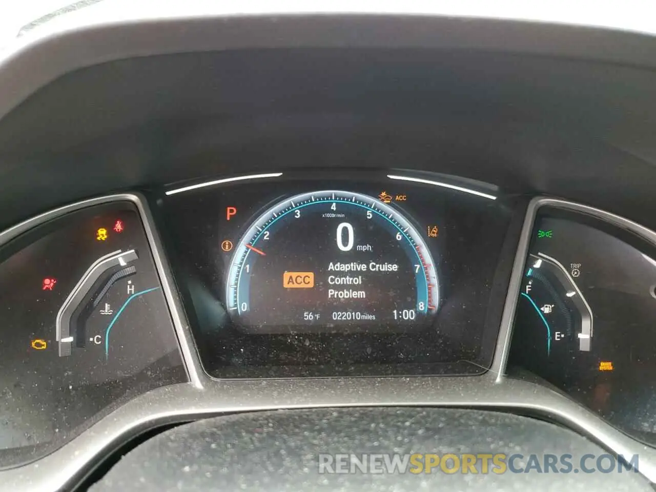 9 fotografías del automóvil dañado 19XFC1F30LE023864 HONDA CIVIC 2020