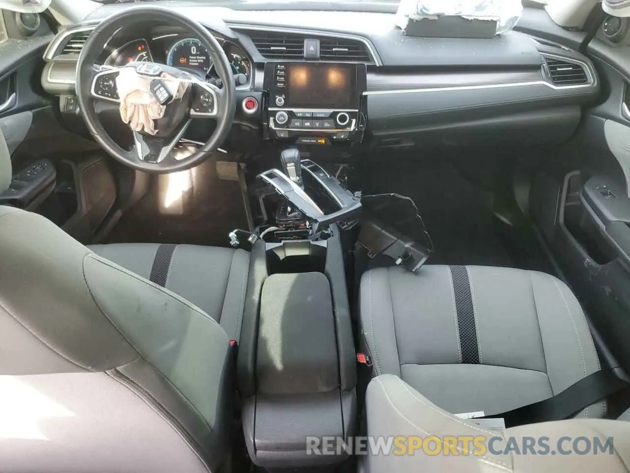 8 fotografías del automóvil dañado 19XFC1F30LE211784 HONDA CIVIC 2020