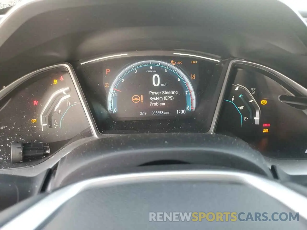 9 fotografías del automóvil dañado 19XFC1F30LE211784 HONDA CIVIC 2020