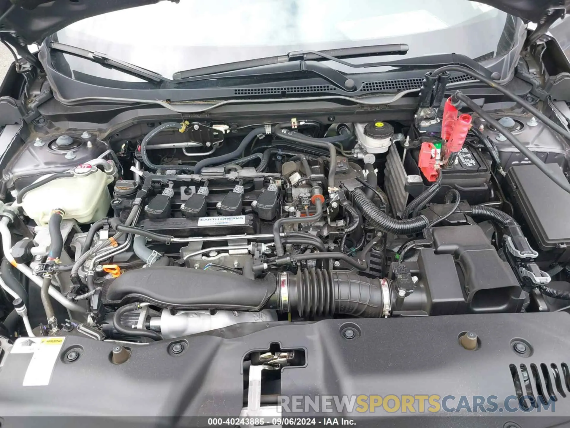 10 fotografías del automóvil dañado 19XFC1F30LE214457 HONDA CIVIC 2020