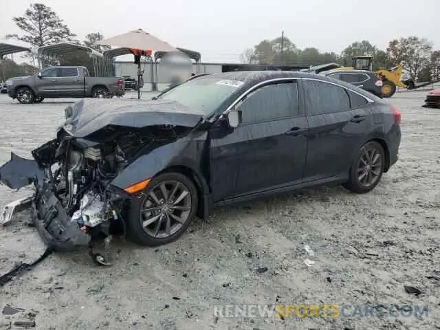 1 fotografías del automóvil dañado 19XFC1F31LE010217 HONDA CIVIC 2020