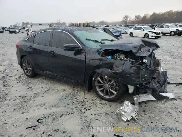 4 fotografías del automóvil dañado 19XFC1F31LE010217 HONDA CIVIC 2020