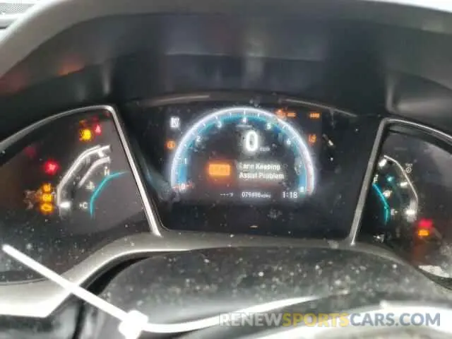9 fotografías del automóvil dañado 19XFC1F31LE010217 HONDA CIVIC 2020