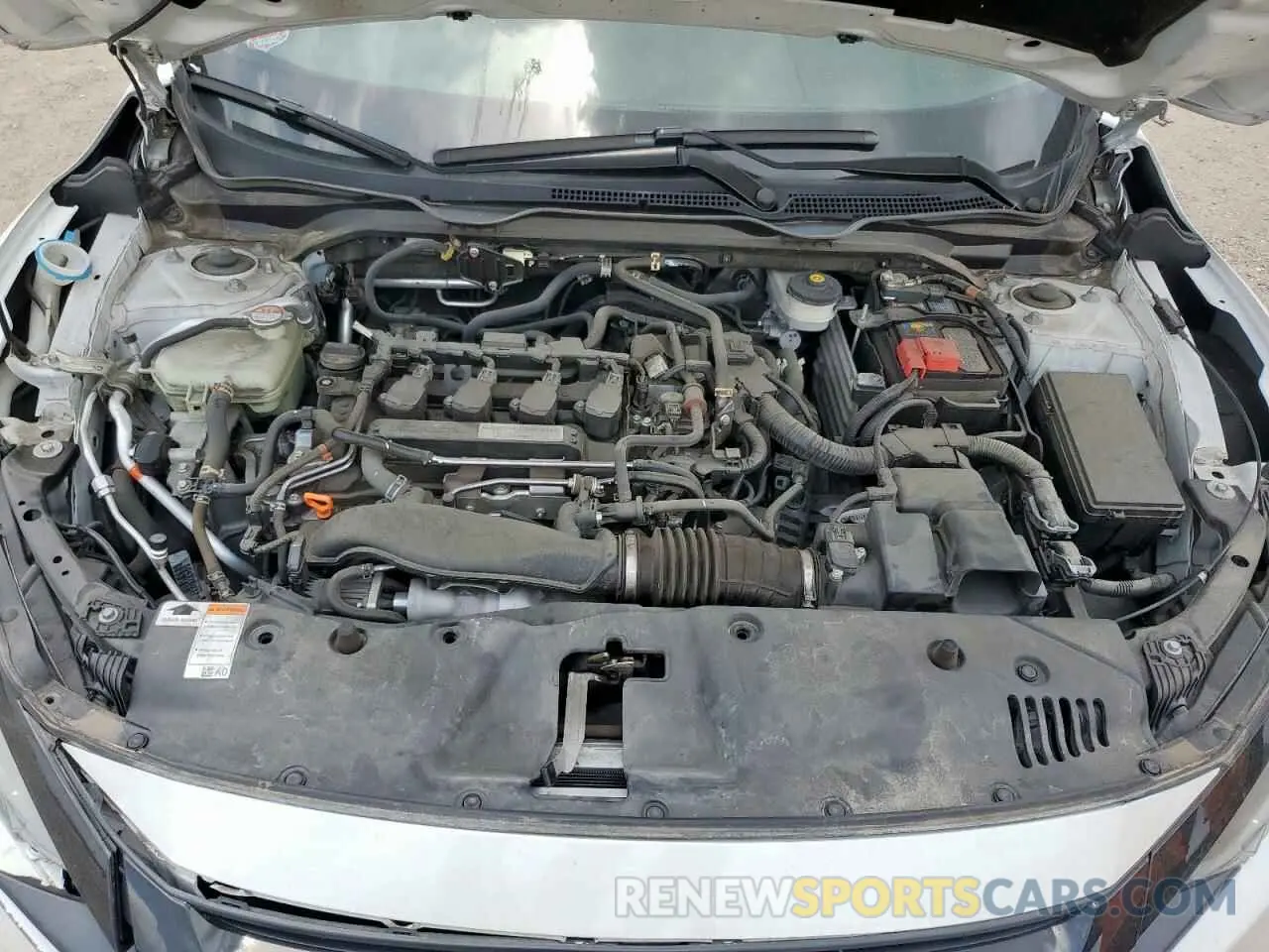 11 fotografías del automóvil dañado 19XFC1F31LE021122 HONDA CIVIC 2020