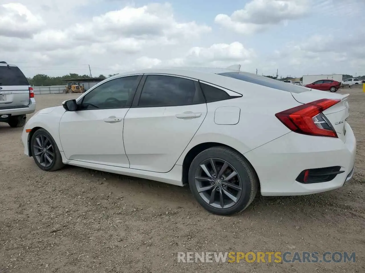 2 fotografías del automóvil dañado 19XFC1F31LE021122 HONDA CIVIC 2020