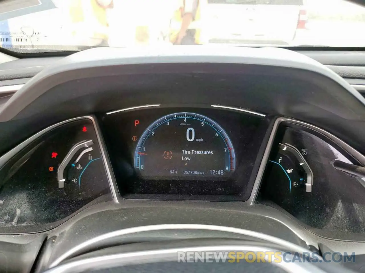 9 fotografías del automóvil dañado 19XFC1F31LE021122 HONDA CIVIC 2020