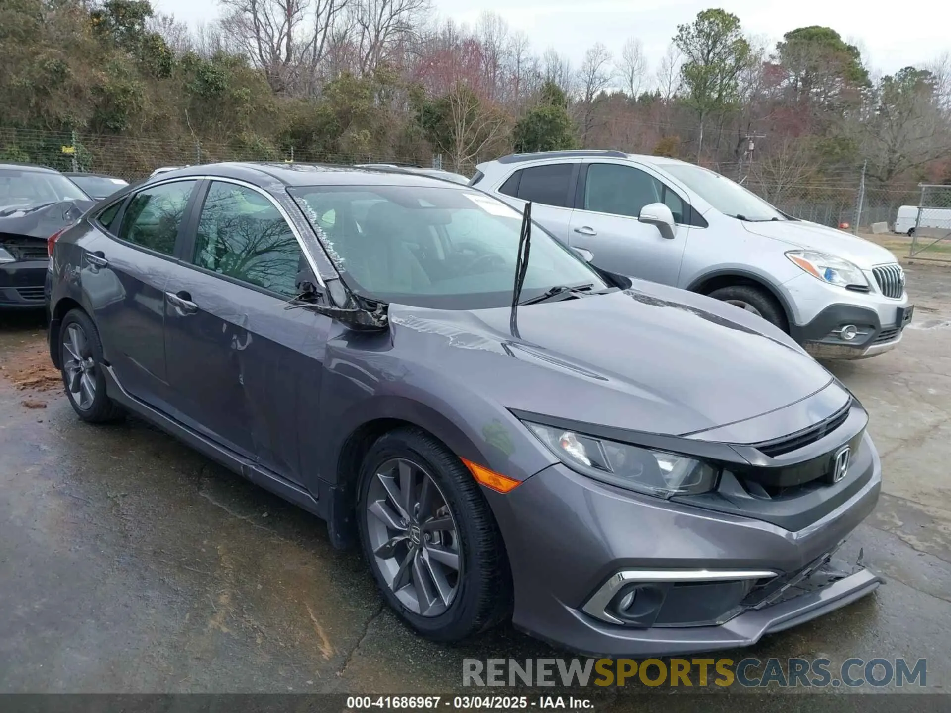 1 fotografías del automóvil dañado 19XFC1F31LE022755 HONDA CIVIC 2020