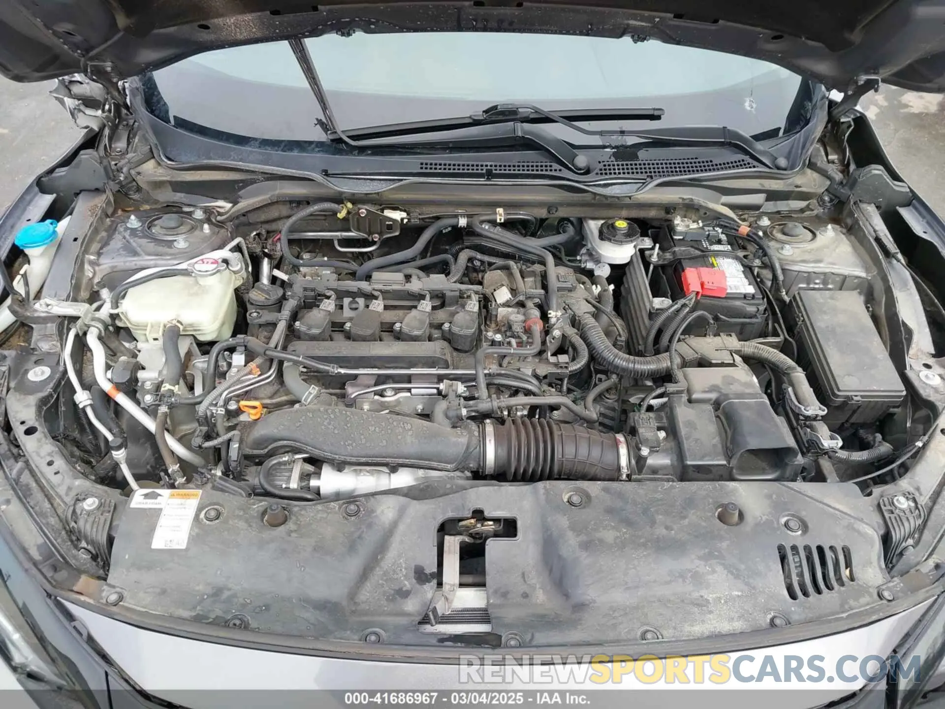 10 fotografías del automóvil dañado 19XFC1F31LE022755 HONDA CIVIC 2020