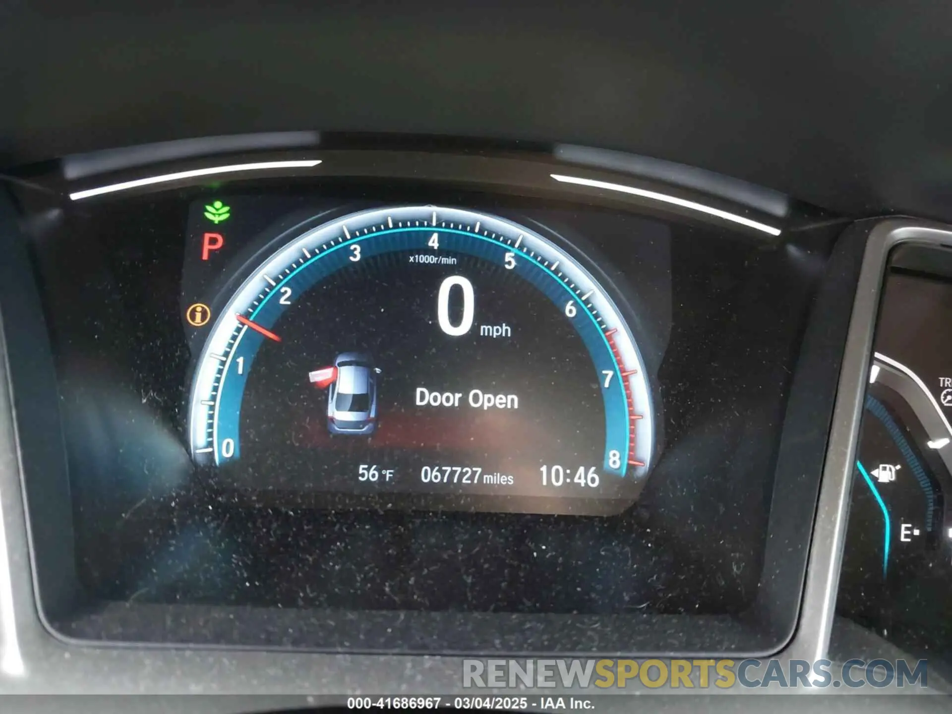 7 fotografías del automóvil dañado 19XFC1F31LE022755 HONDA CIVIC 2020