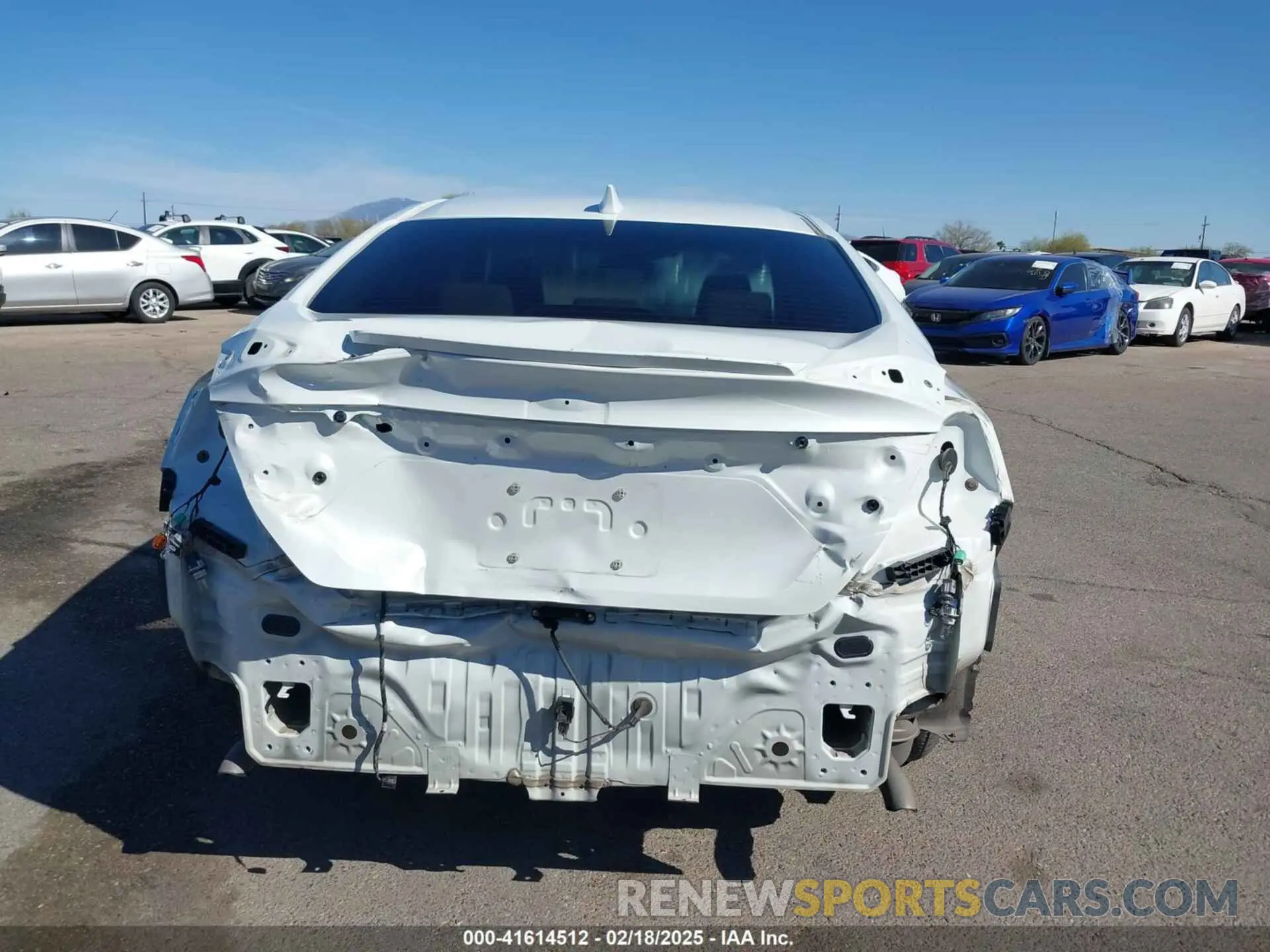 6 fotografías del automóvil dañado 19XFC1F32LE013823 HONDA CIVIC 2020