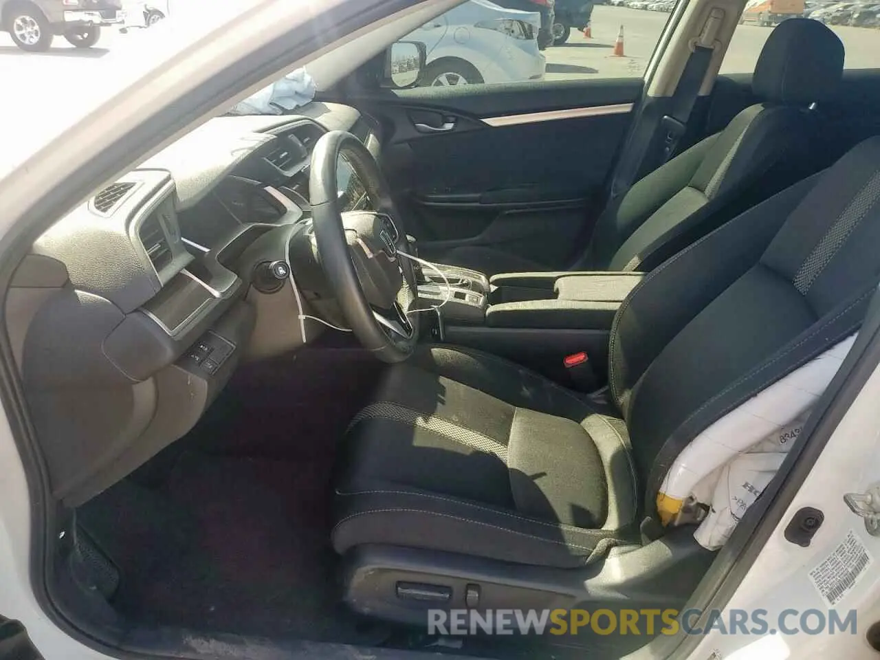 7 fotografías del automóvil dañado 19XFC1F32LE016429 HONDA CIVIC 2020