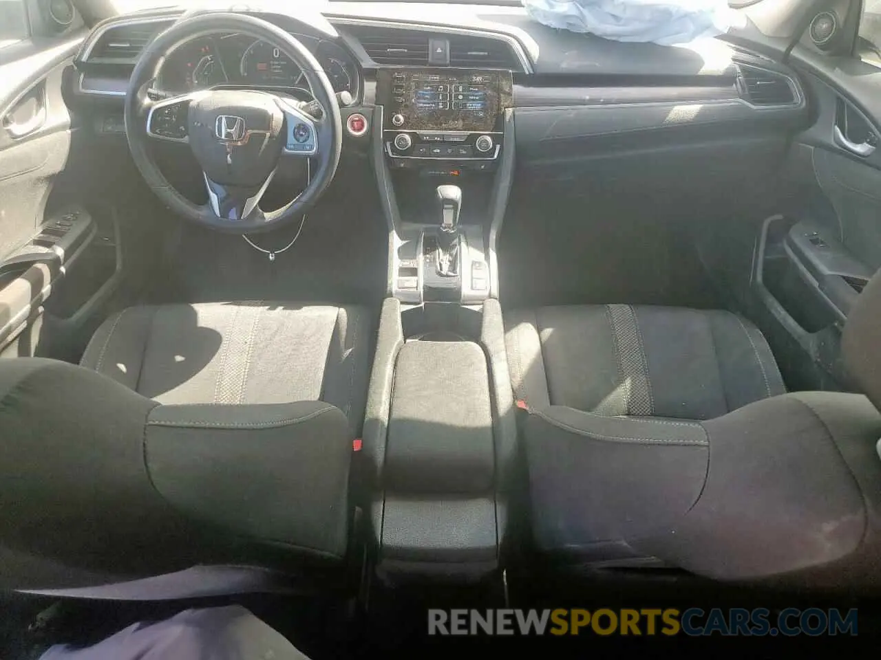 8 fotografías del automóvil dañado 19XFC1F32LE016429 HONDA CIVIC 2020