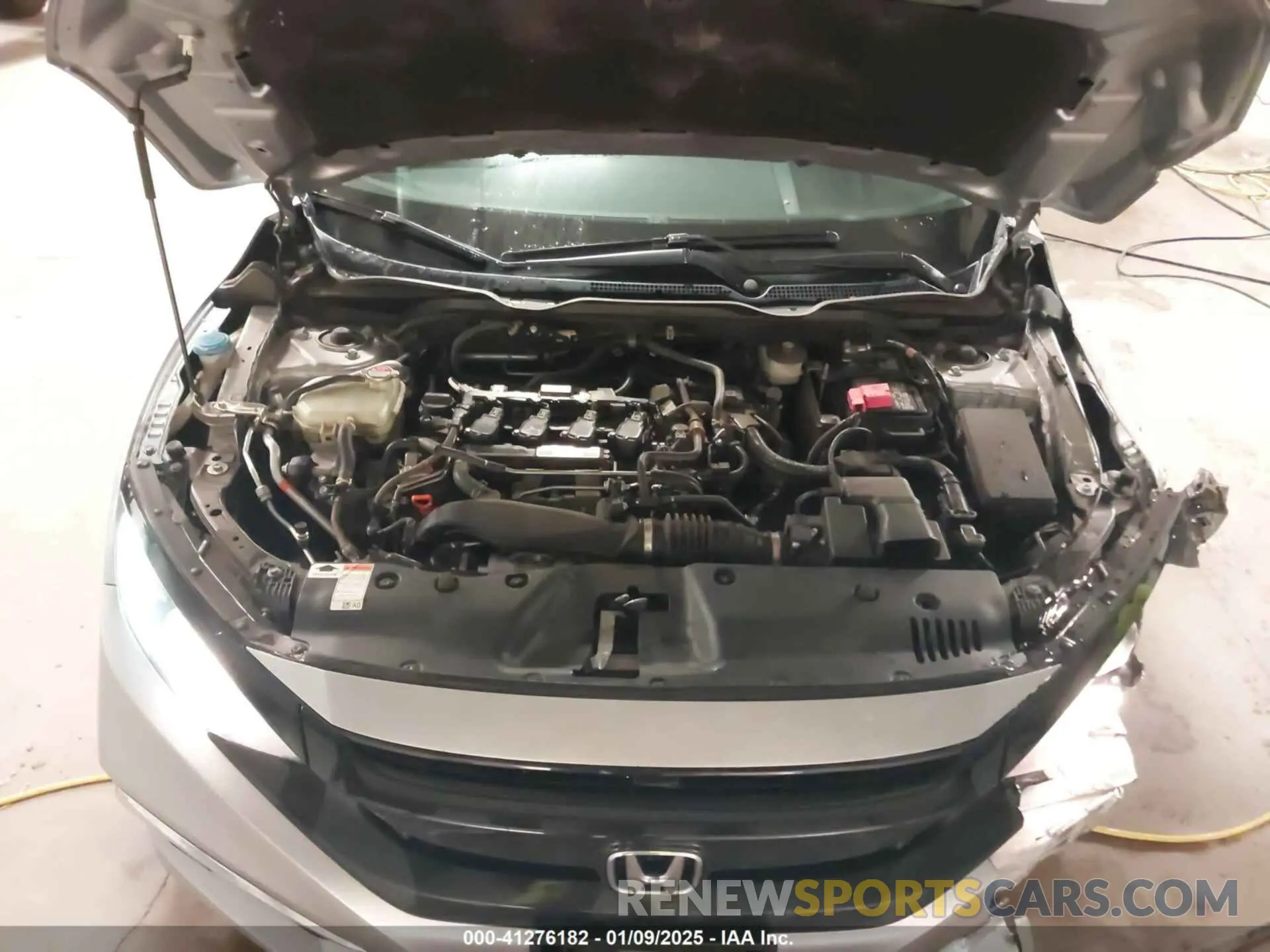 10 fotografías del automóvil dañado 19XFC1F32LE018522 HONDA CIVIC 2020
