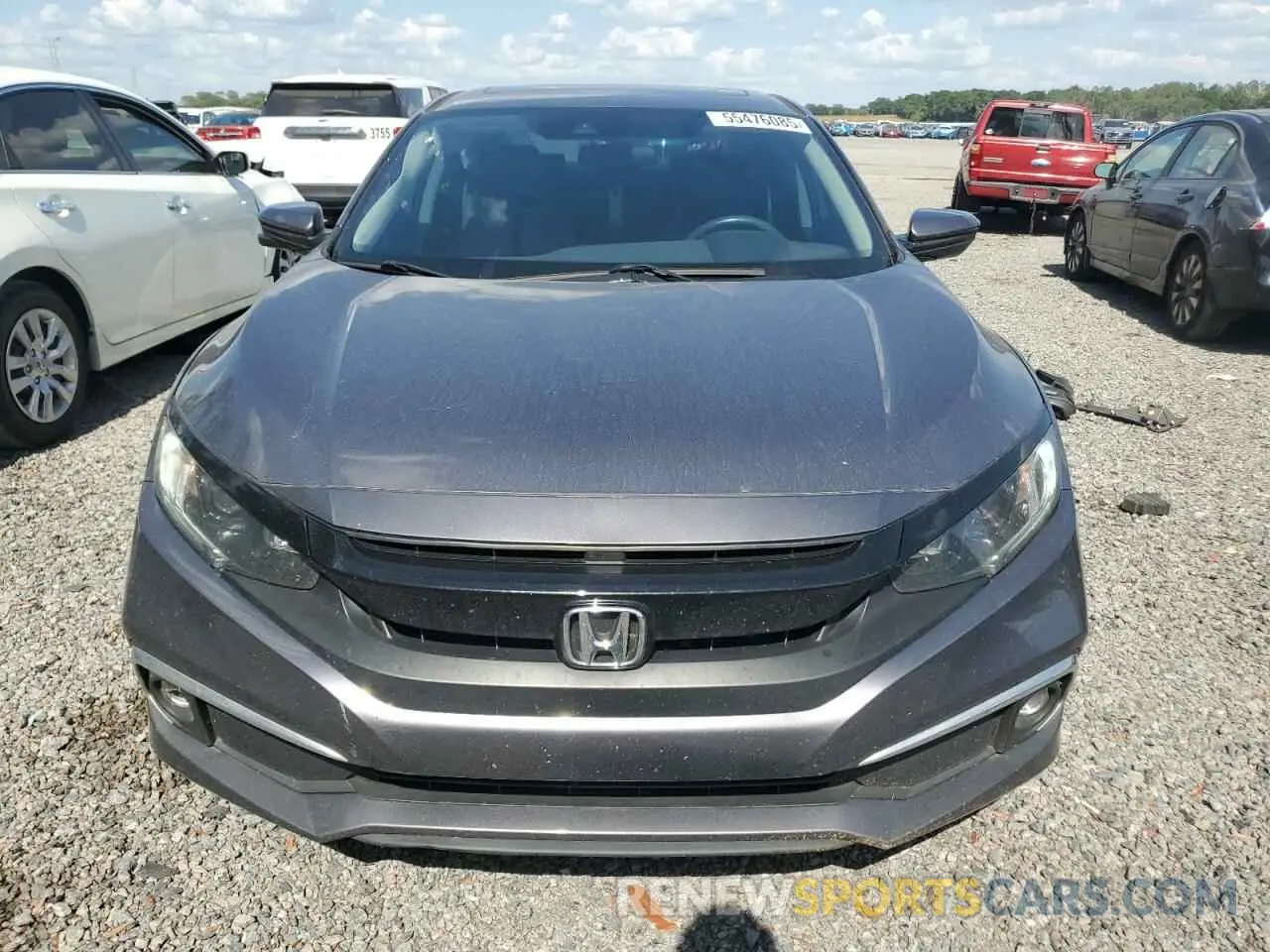 5 fotografías del automóvil dañado 19XFC1F32LE018942 HONDA CIVIC 2020