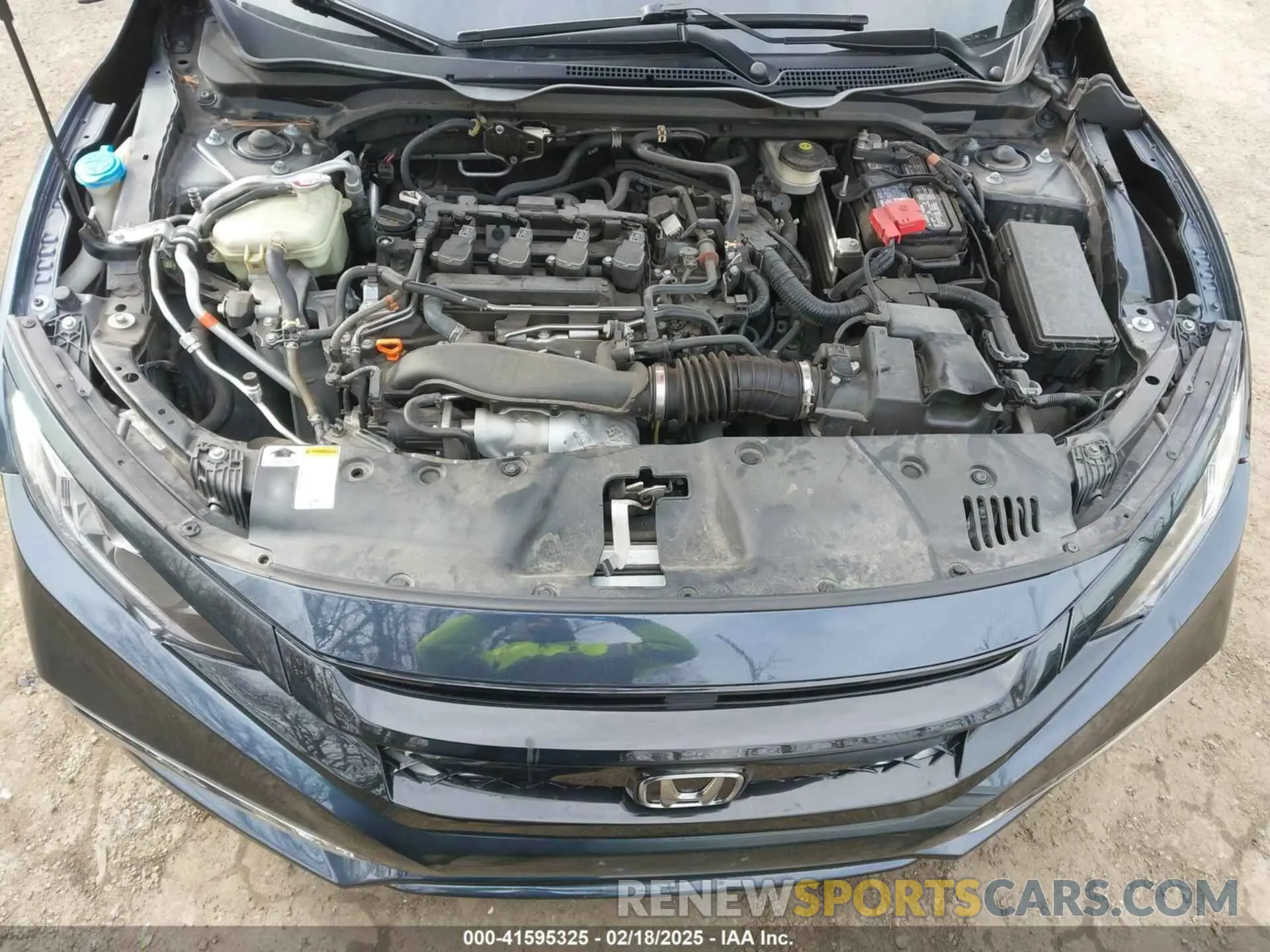 10 fotografías del automóvil dañado 19XFC1F32LE022909 HONDA CIVIC 2020