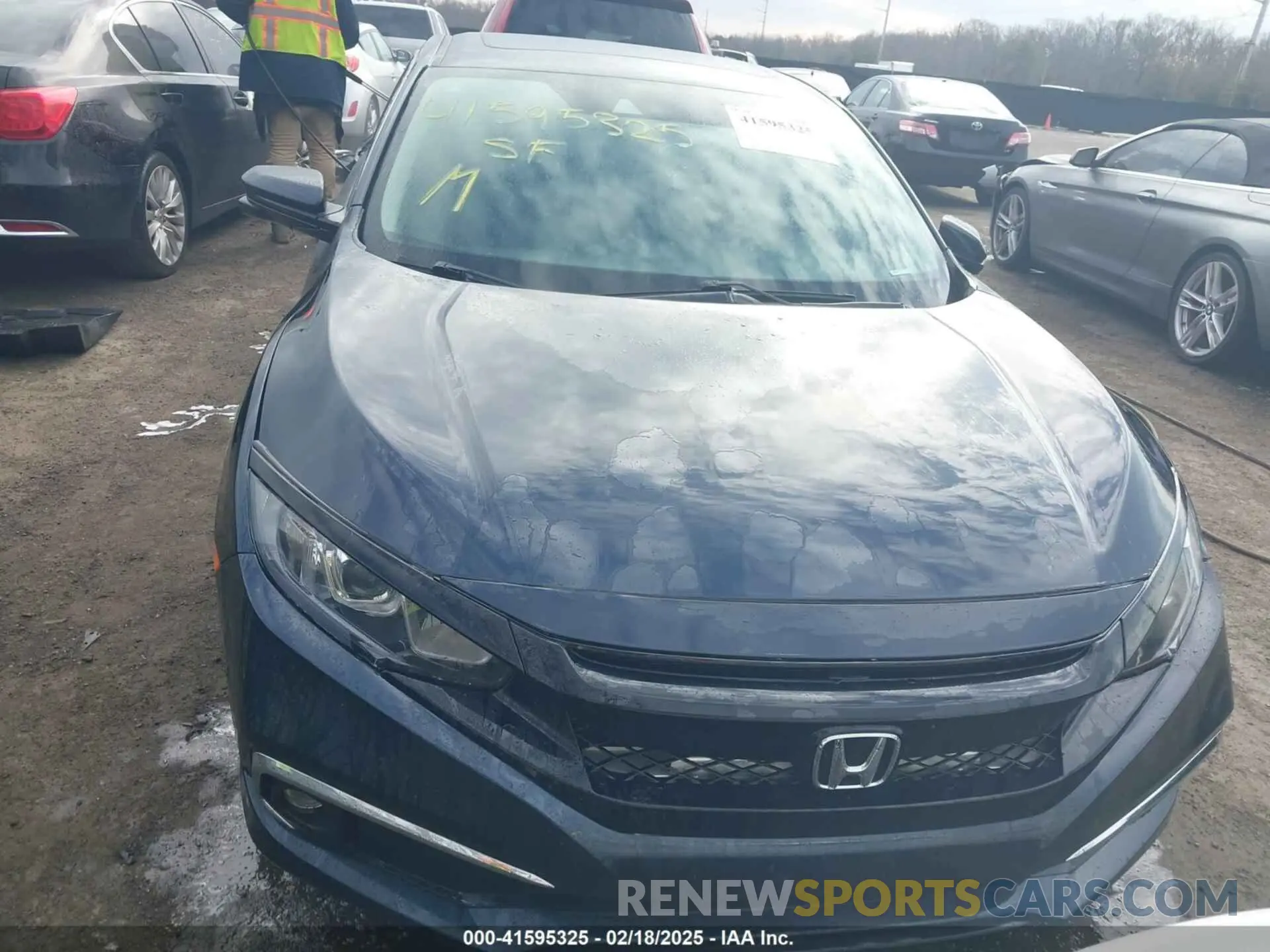 12 fotografías del automóvil dañado 19XFC1F32LE022909 HONDA CIVIC 2020