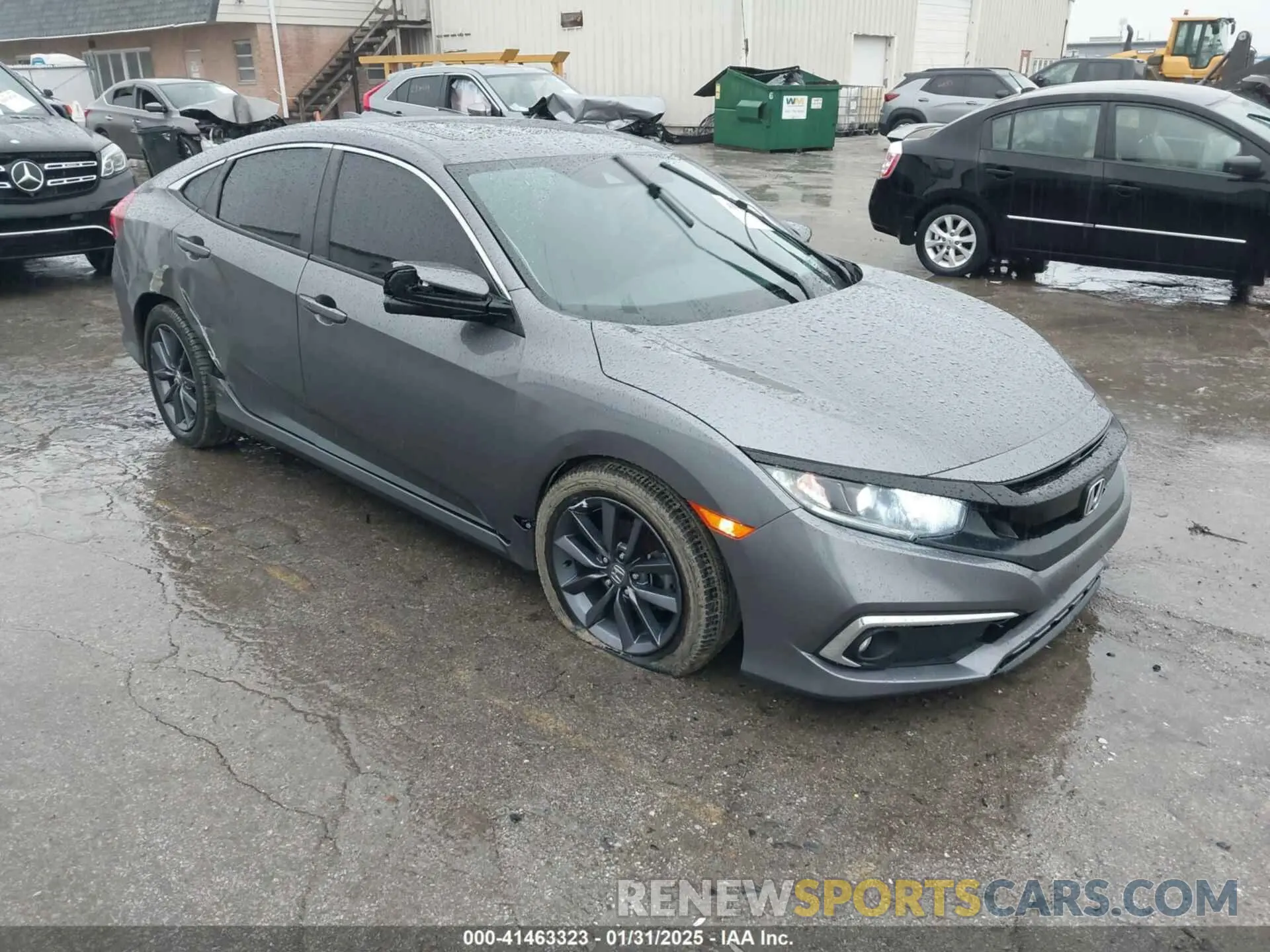 1 fotografías del automóvil dañado 19XFC1F33LE010106 HONDA CIVIC 2020