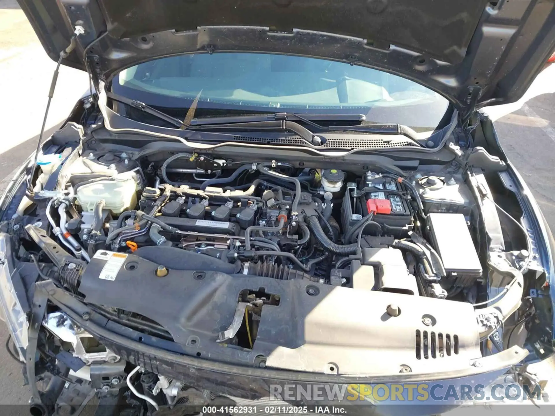 10 fotografías del automóvil dañado 19XFC1F33LE020280 HONDA CIVIC 2020