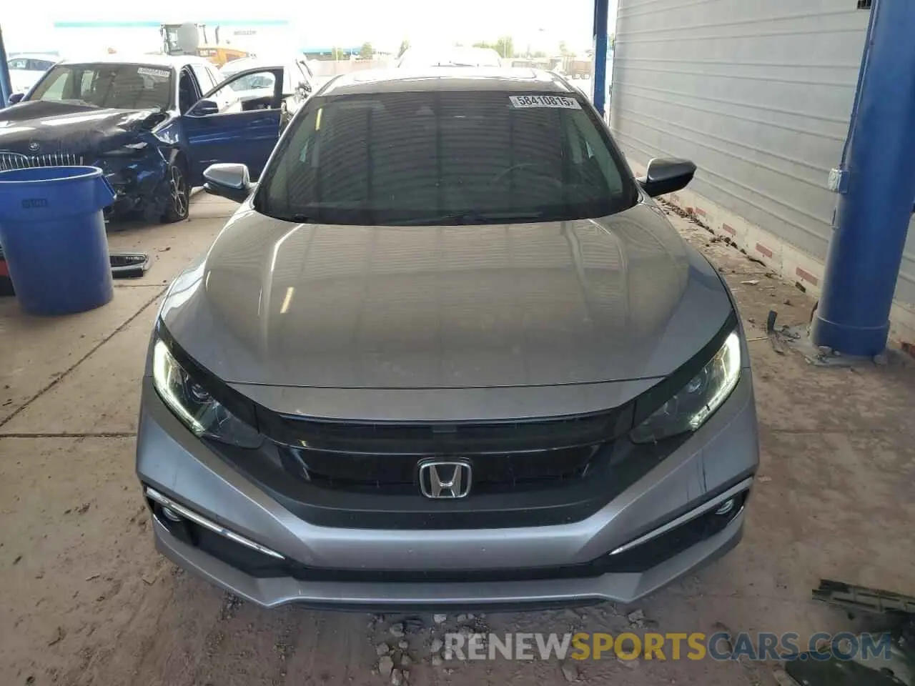 5 fotografías del automóvil dañado 19XFC1F33LE024524 HONDA CIVIC 2020