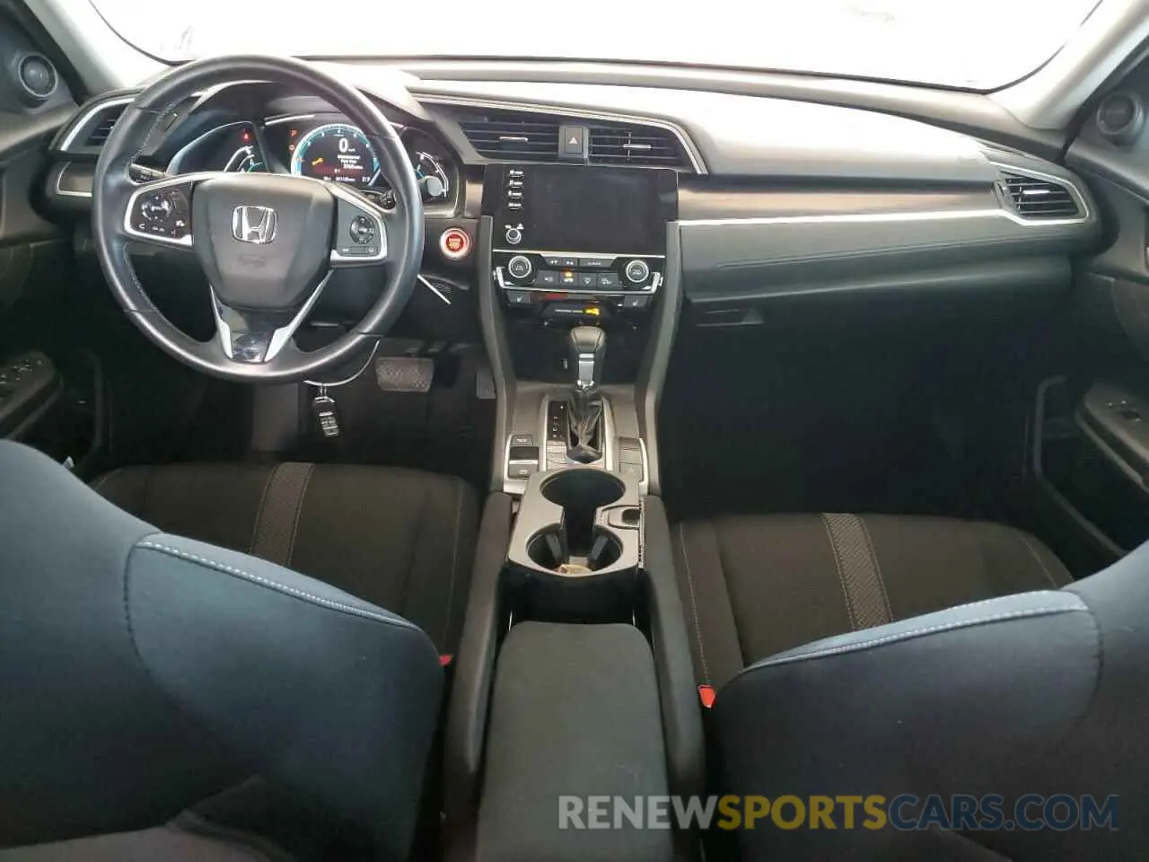 8 fotografías del automóvil dañado 19XFC1F33LE024524 HONDA CIVIC 2020