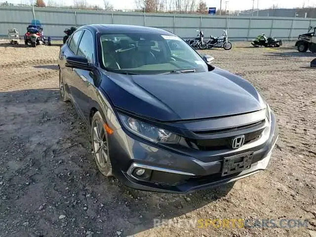 11 fotografías del automóvil dañado 19XFC1F33LE206918 HONDA CIVIC 2020