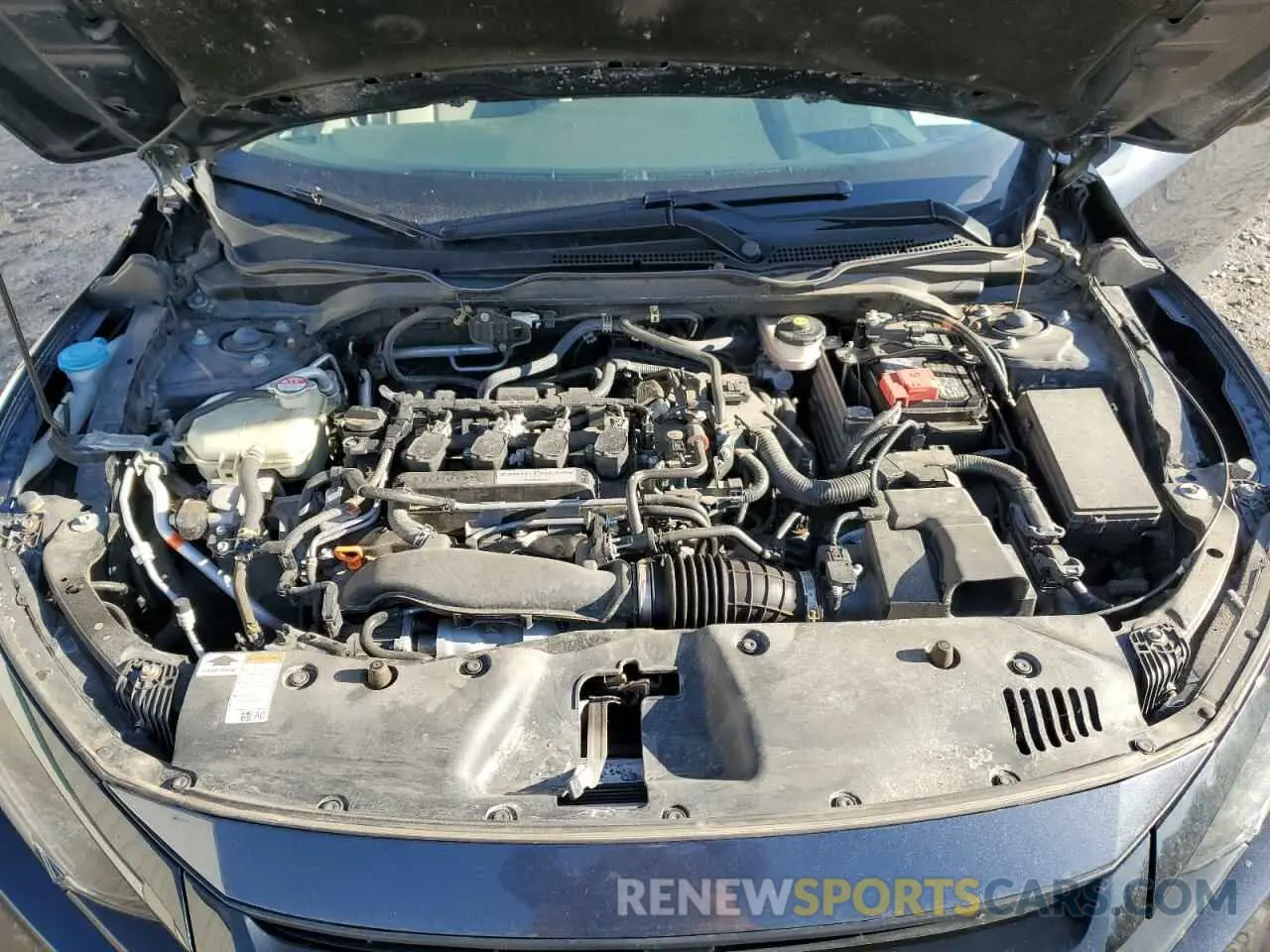 12 fotografías del automóvil dañado 19XFC1F33LE206918 HONDA CIVIC 2020