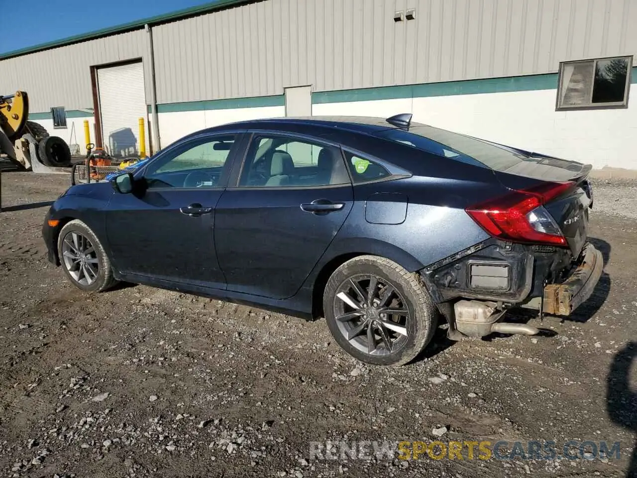 2 fotografías del automóvil dañado 19XFC1F33LE206918 HONDA CIVIC 2020