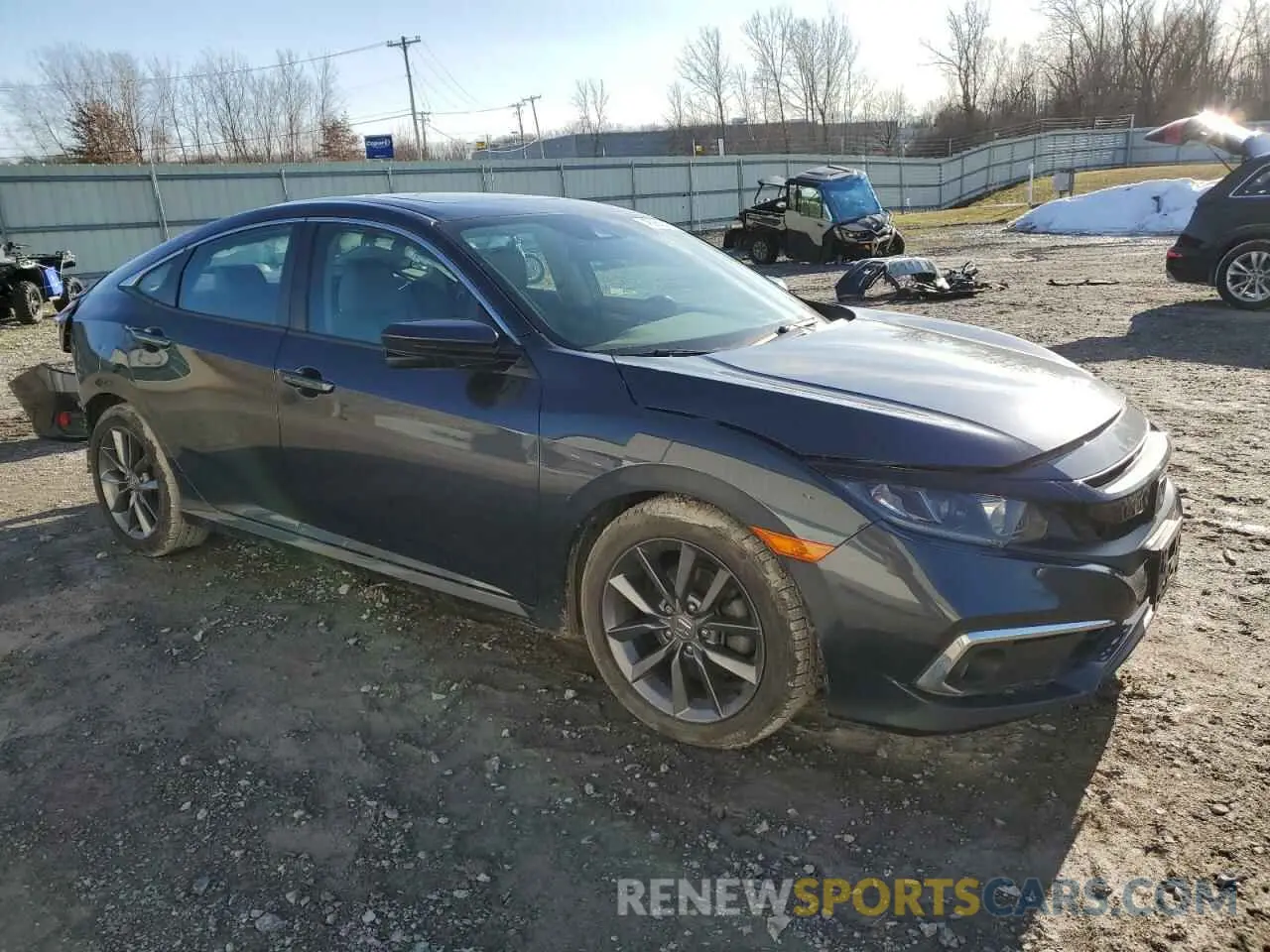 4 fotografías del automóvil dañado 19XFC1F33LE206918 HONDA CIVIC 2020