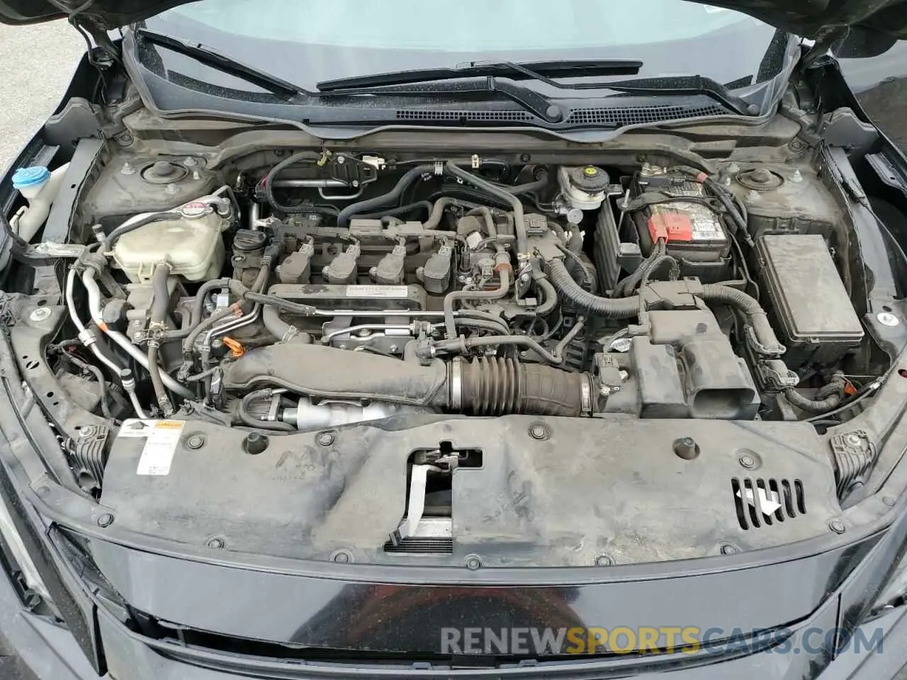 12 fotografías del automóvil dañado 19XFC1F33LE207731 HONDA CIVIC 2020